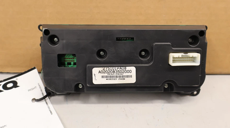 Nissan NV 2500 2018-2020 unidad de control de temperatura de calefacción de aire acondicionado OEM Foto 2 de 4