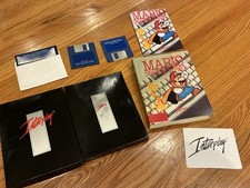 1992 Mario Teaches Typing 3.5   5.25  Computer Disks Game Complete w Box Manual