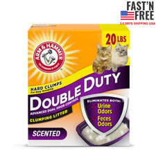 ARM  HAMMER Double Duty Cat Litter, Advanced Odor Control, 20 lbs