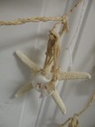 GARLAND SHELLS AND STARFISH Coastal Living Beach House Seashell Garland, 8 feet — photo 4