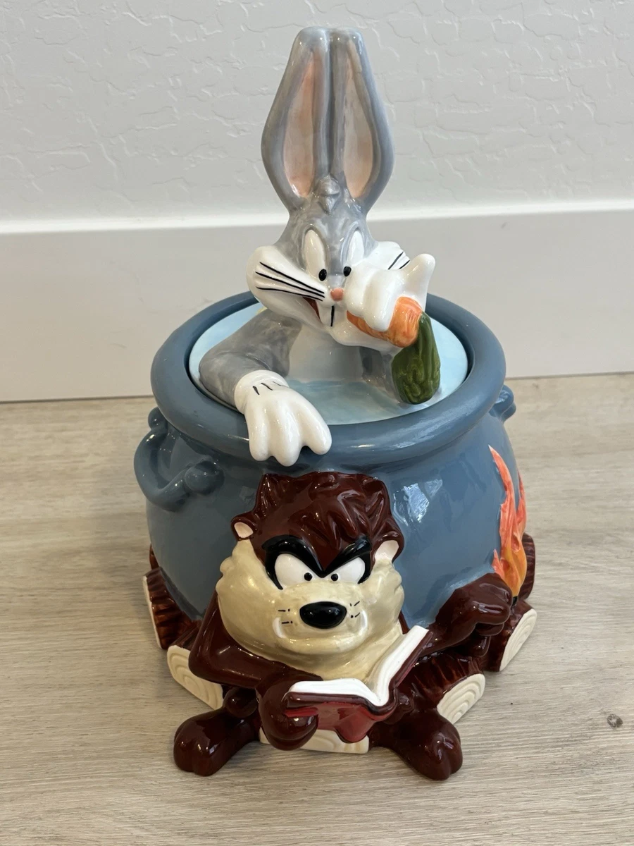 【激レア】♥ワーナー ♥クッキージャー 陶器 　Warner Bros　 訳あり Bugs Bunny Cookie Jar for sale | eBay