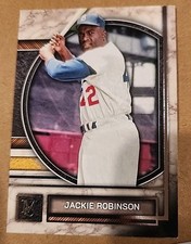2025 Topps Museum Collection #97 Jackie Robinson Brooklyn Dodgers