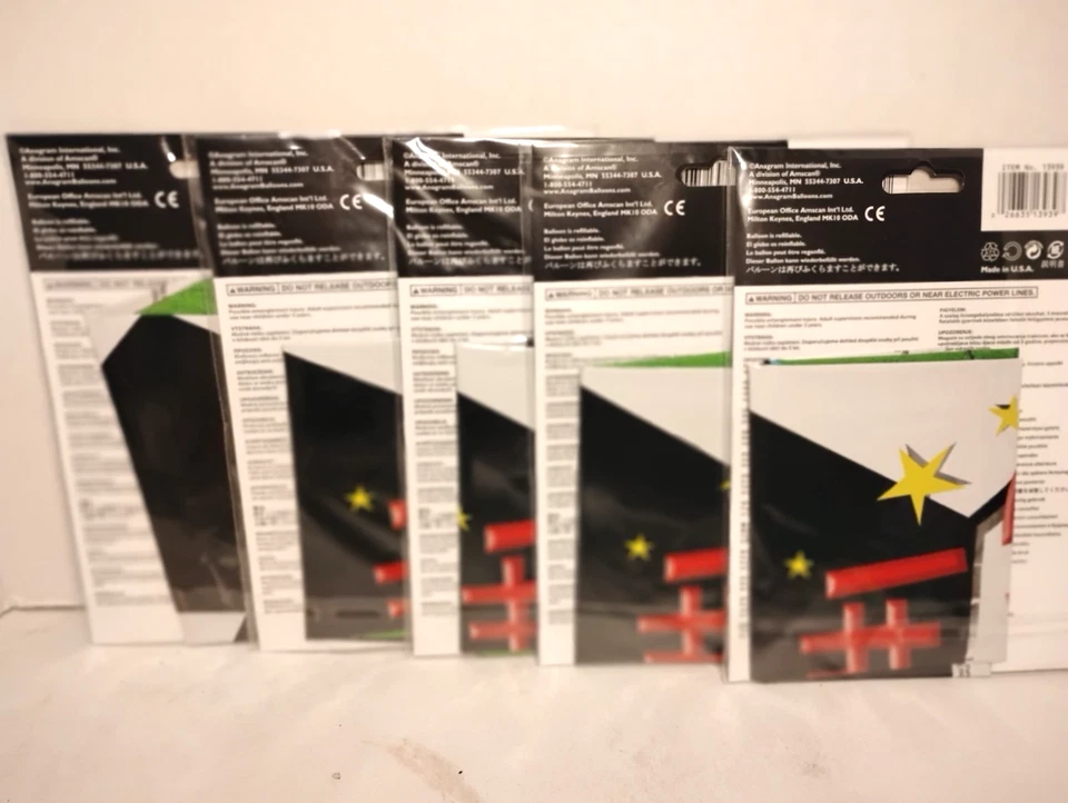 Balão de papel alumínio Anagram #1 Dad 18 polegadas - Lote de 5 - Imagem 3 de 4