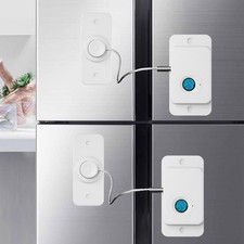 Fingerprint Fridge Lock 2 Pack ,Refrigerator Lock with Fingerprint,for Fridg...