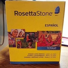 Rosetta Stone Spanish Latin American Levels 1-5 - CD-ROM - Very Good