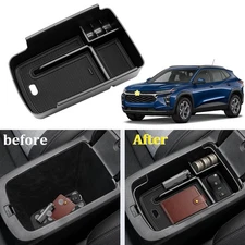 For 2024-2025 Chevy Trax Accessories Car Center Console Armrest Storage Box Tray