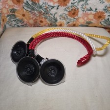 Hat Mounts for Car Cowboy Hat Holder Rack Suction Cup 3 Pack Red White Yellow