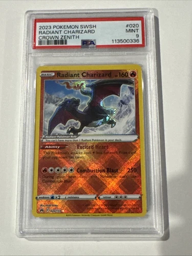 Radiant Charizard 020/159 PSA 9
