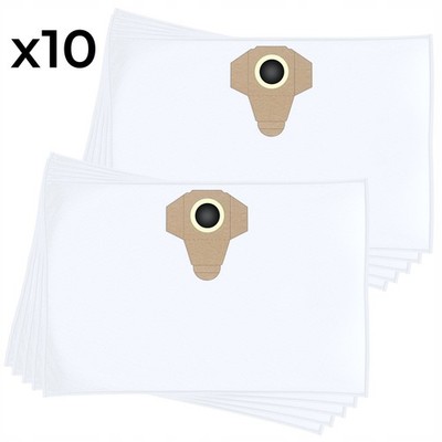 10x Staubbeutel für Macallister Mac 1400-30L MEWVP 49 40L, Dexter Power 20-30L