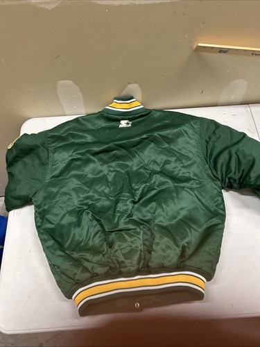 Vintage Starter NFL Green Bay Packers Satin Bomber Jacket Mens M Medium by Starter, Size M, $59.79 - Photo 12