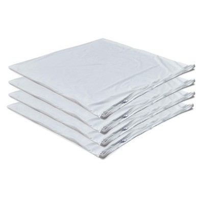 22x22 Waterproof Pillow Covers   4 Pack Feather Proof for Ultimate Protection