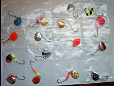 16 Walleye Spinner Rigs/One Hook/Crawler/Leech/Minnow/36 inch/Handtied