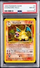 1999 POKEMON BASE SET UNLIMITED #4 CHARIZARD-HOLO PSA 8