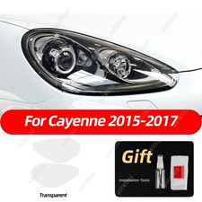 For Porsche Ceyenne 15-17 Pre-cut Headlights Transparent Paint Protection Film