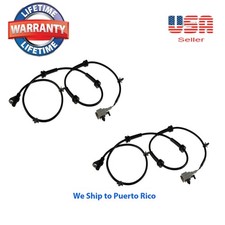 2 Abs Wheel Speed Sensor Rear Right Left Fit Rogue 2008-2013 X-trail 2008-2012