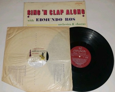 Edmundo Ros & His Orchestra, Sing Along Clap Along LL 3233 Lp Vinyl Record Album