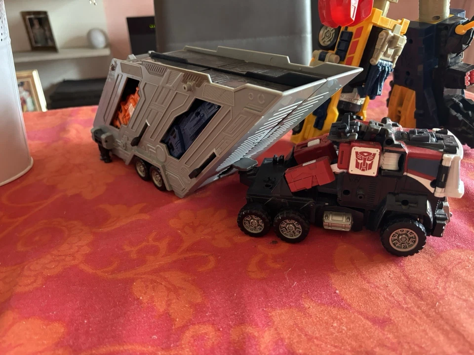 Transformers 2004 Energon Powerlinx Omega Supreme + Energon Optimus Prime Loose - Immagine 3 di 4