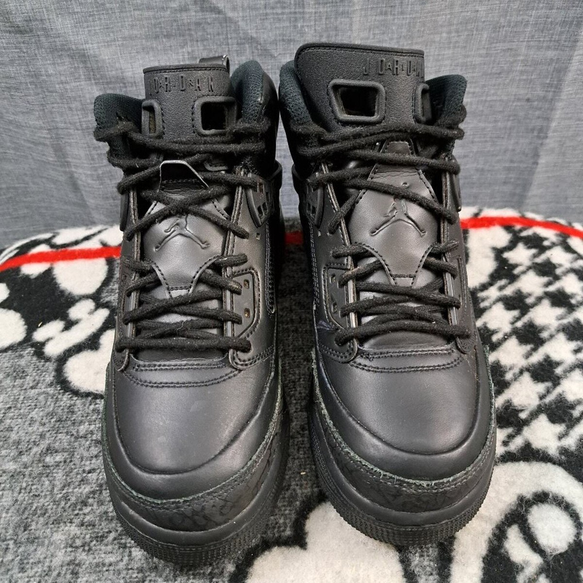 Big Kid's Size 7Y Nike Air Jordan Spizike Winterized Black | eBay
