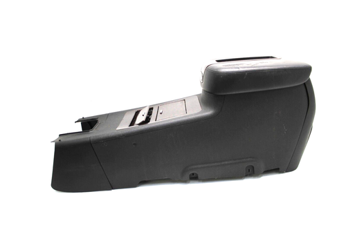 2007-2014 GMC YUKON TAHOE SUBURBAN FLOOR CENTER CONSOLE ARMREST LEATHER BLK OEM - Picture 7 of 13