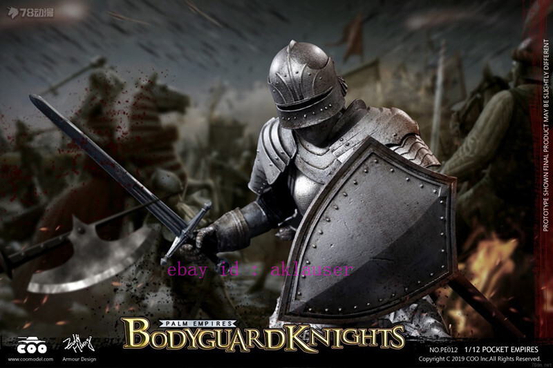 Coomodel Pe012 1/12 Palm Empires Bodyguard Knights Double