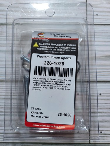 Allballs Polaris Carborator Rebuild Kit Part Number 226-1028 - Picture 6 of 6