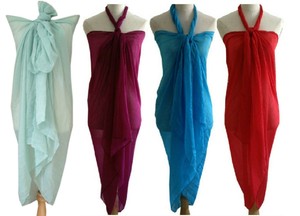 wrap around cover up dress