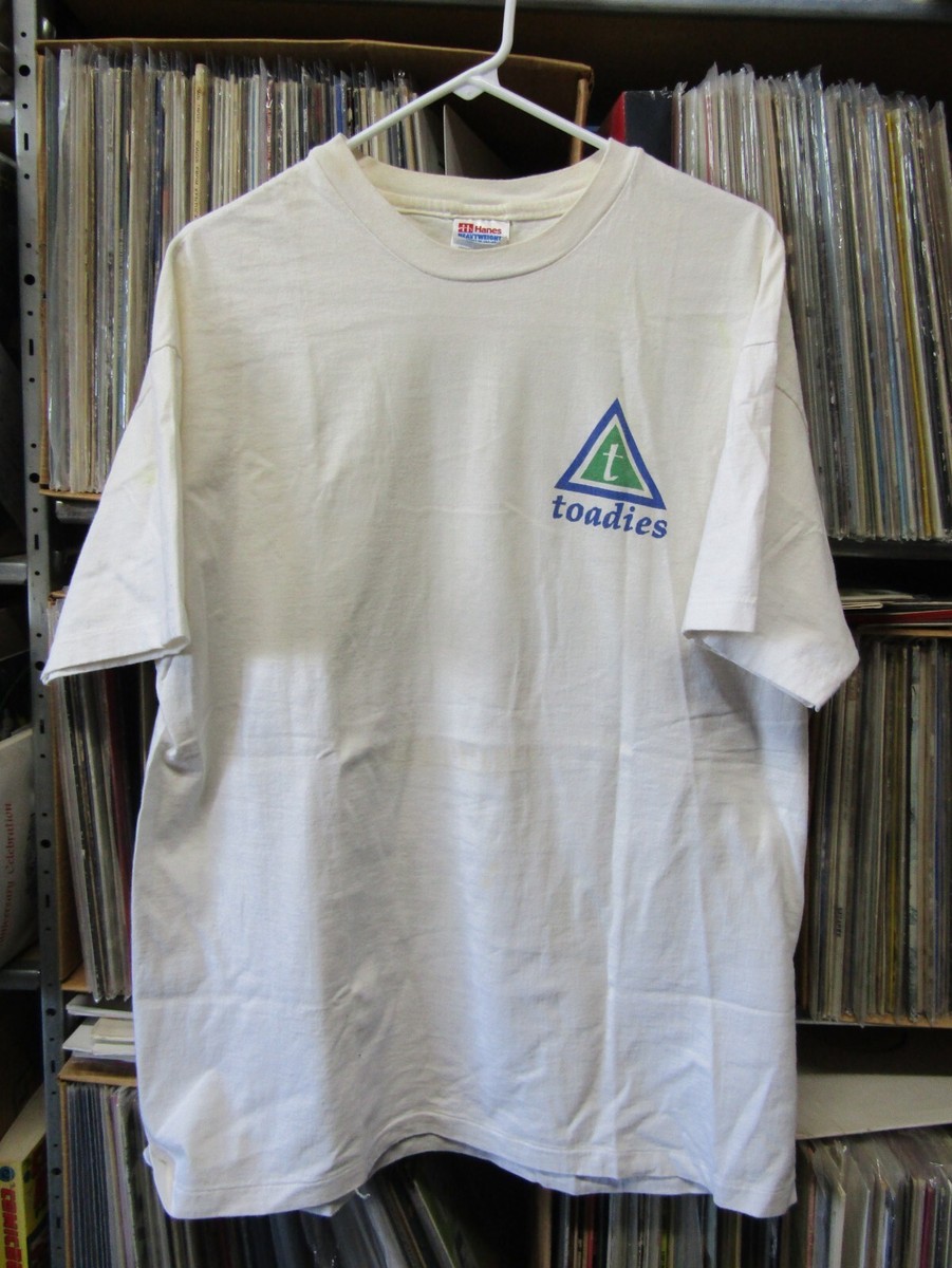 Vintage 1990's T-Shirt The Toadies signed by Lisa Umbarger & Mark