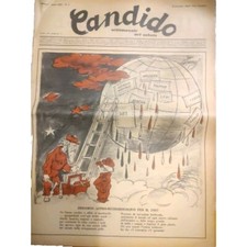 Candido. Settimanale del sabato poi  d' attualità e politica.1957. Guareschi.