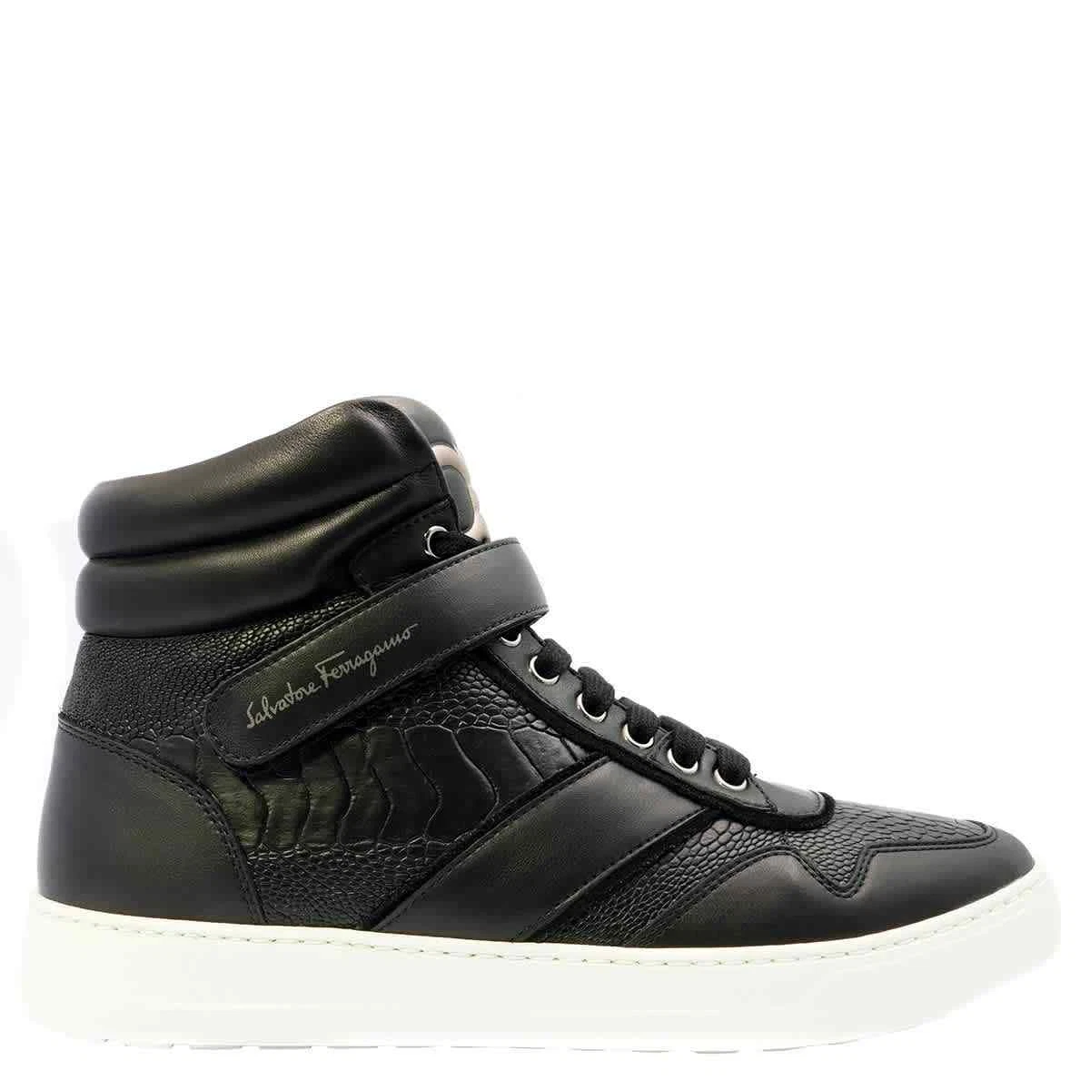 Ferragamo high top sneakers hotsell
