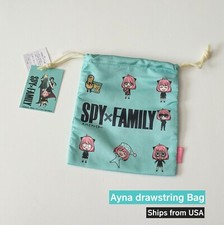 Anime Spy Family Anya Forger print Light weight Drawstring Bag