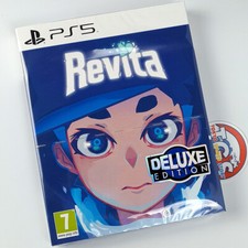 REVITA Edición Deluxe + Póster PS5 NUEVO Juegos Arte Rojo (FR-EN-DE-ES-PT-CH / Rogueli