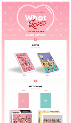 TWICE [WHAT IS LOVE?] Album 2 Ver SET 2CD+POSTER+2 Photo Book+14