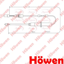 Fits Renault Scenic 2009-2012 Hand Brake Cable Rear Howen 364000004R