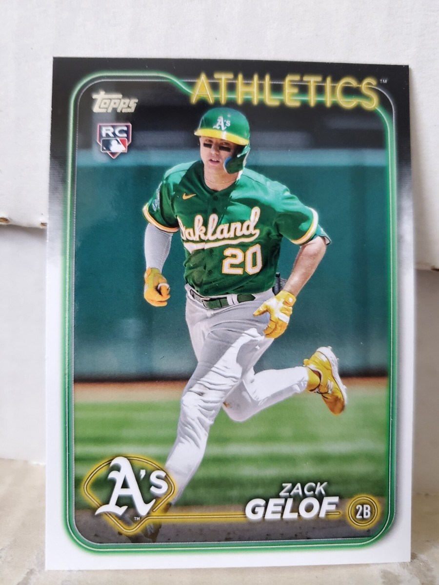 ZACK GELOF 直筆サインカード 2023 Panini Prizm Baseball Zack Gelof Signatures Auto #SIG