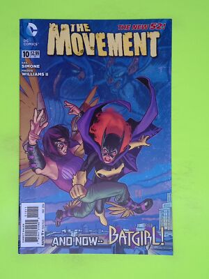 The Movement #10 2014 DC Comics 7.0 Comic Book K58-104