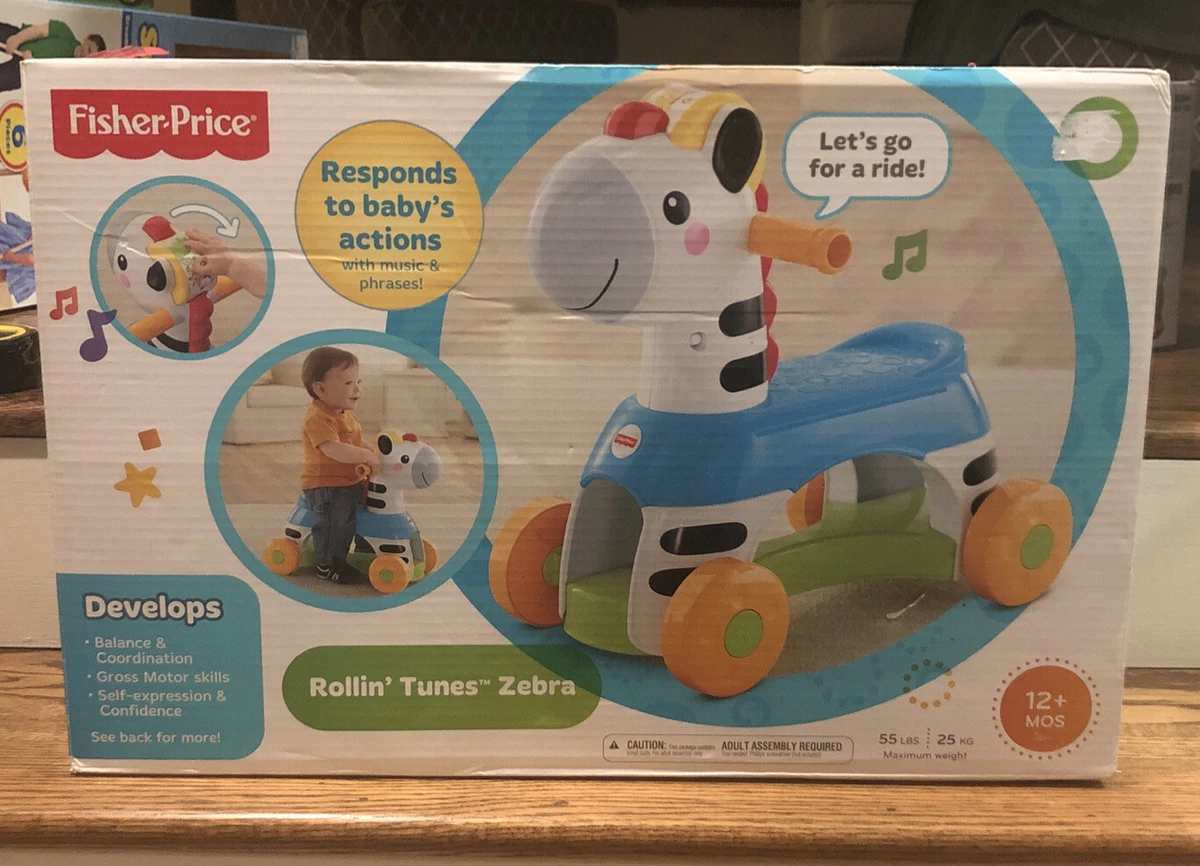 Jouet b b z bre Fisher Price Rollin Tunes NEUF DANS SA BO TE EN STOCK CHEZ WA