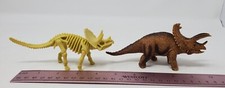 Triceratops  Skeleton Plastic Dinosaur Toy Figures 6"