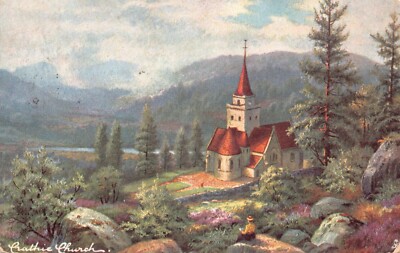 FAMILIENGESCHICHTE - GENEALOGIE POSTKARTE - EVENS - EGLOSKERRY WARBSTOW SCHULHAUS