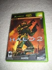 Microsoft XBox Halo 2 video game complete with box and manual