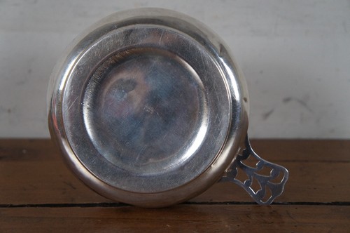 Vintage EAM Elgin American Mfg Sterling Silver Porringer Bowl 138g 7" - Picture 10 of 12