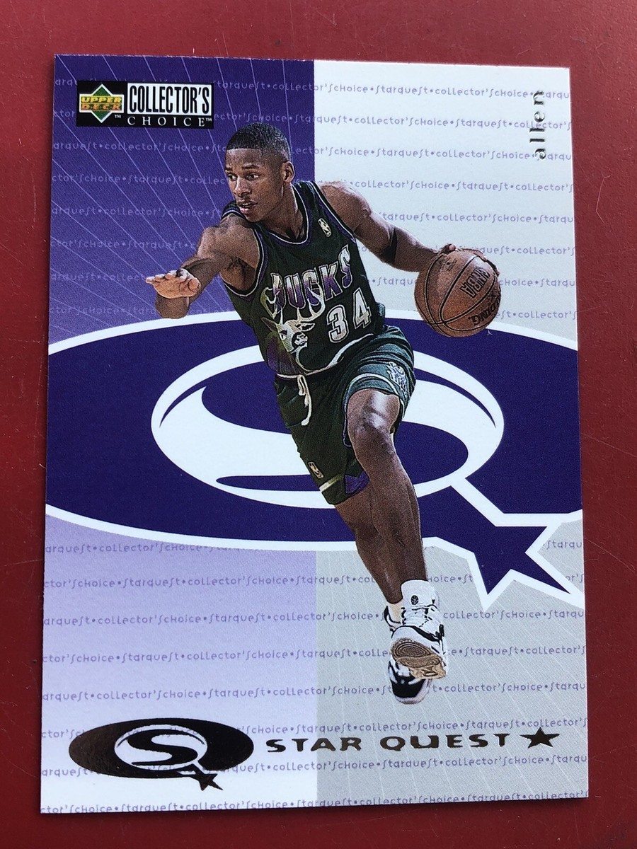 1997-98 Upper Deck Collector's Choice Star Quest Ray Allen #SQ35