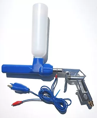 NORDICPULVER Powder Coating Gun System for hobby user Tribo Powder Coat Spray Gun