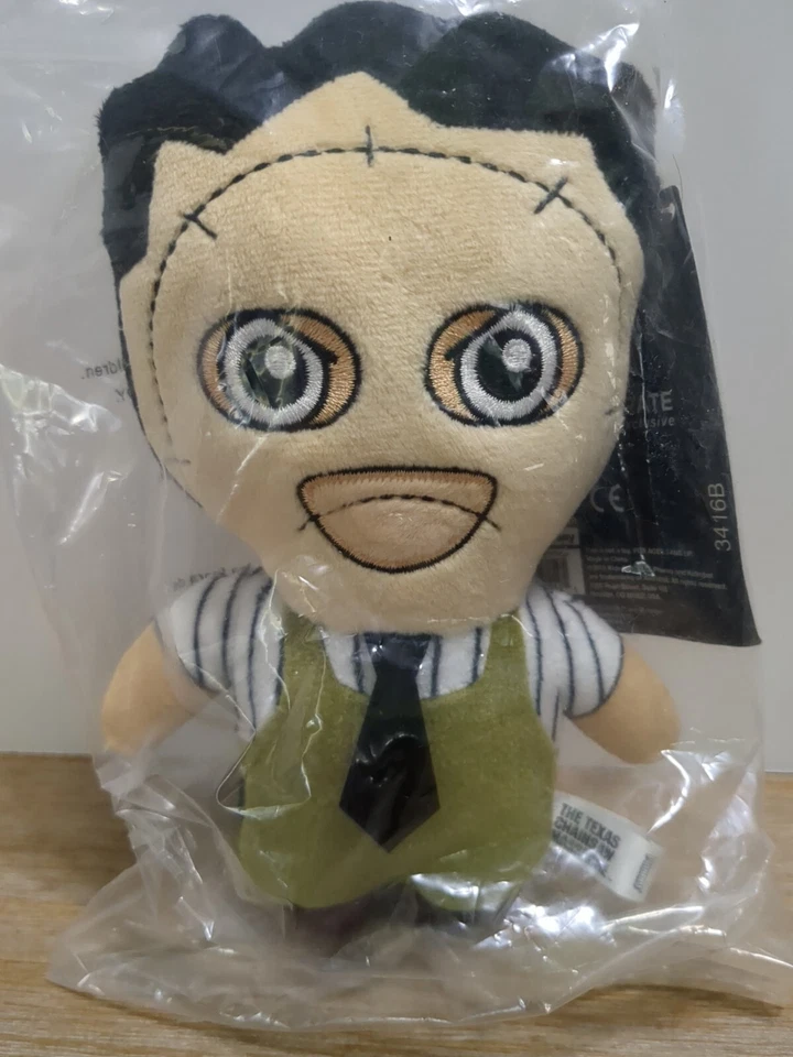 NUEVO Texas Chainsaw Massacre Leatherface Phunny Peluche Horror Por KidRobot Nuevo Foto 2 de 4