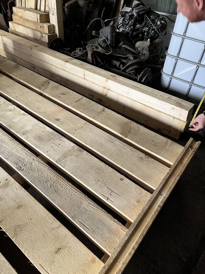 Very Large, Very Heavy Duty Wooden Pallet eBay