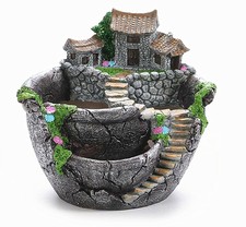 Vaso per piante succulente vintage mini vaso da giardino contenitore fata giardino vaso decorazione