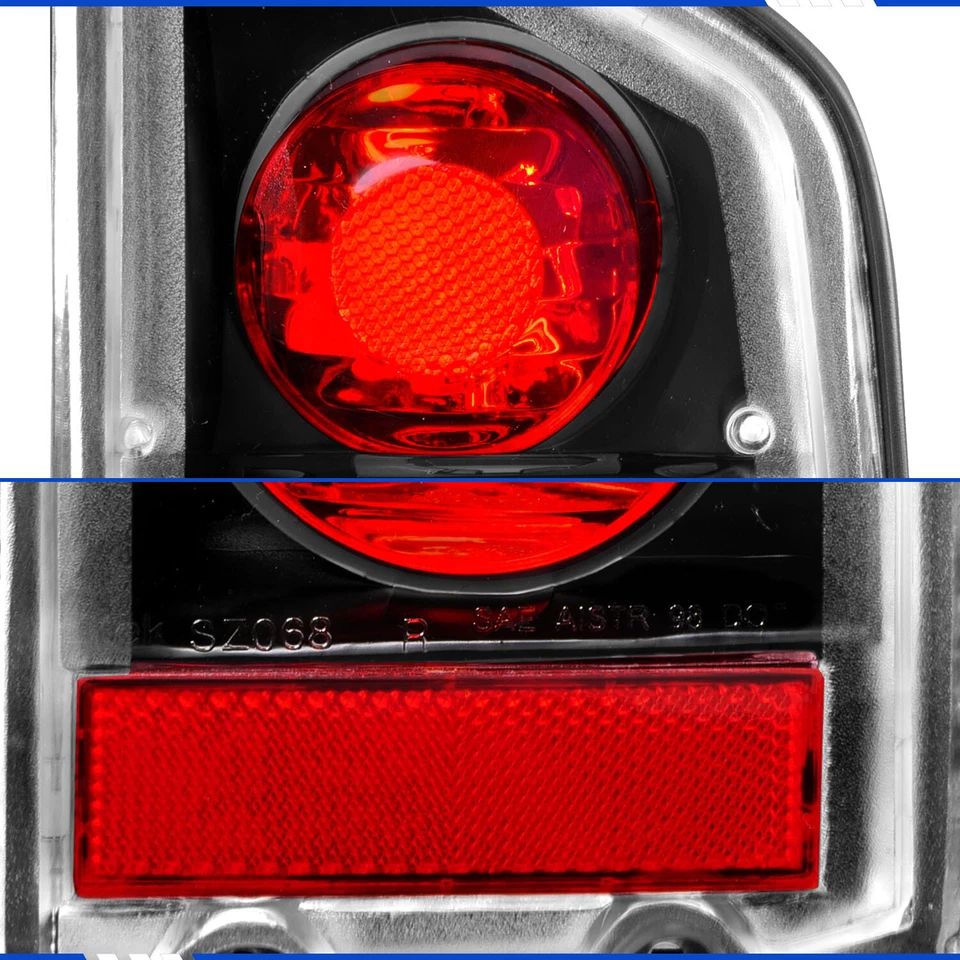 Luces traseras negras para Suzuki Vitara Sidekick Geo Tracker Altezza 1988-1998 Foto 3 de 4