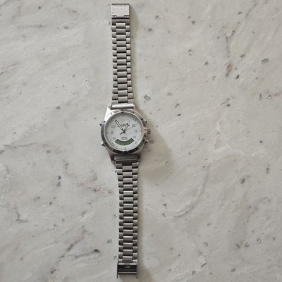 Vintage Timex Expedition Indiglo Ana-Digi Men's Watch - White Dial