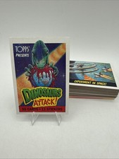 1988 Topps Dinosaurs Attack Trading Cards 25