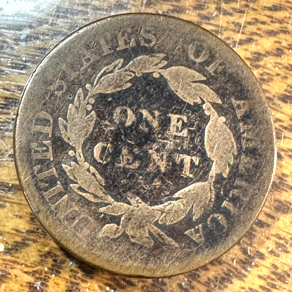 1819 Small Date Large Cent Nice Original Good CHRC - Image 2 of 2