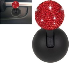 Rhinestone Push Start Button Cover for Car, Computer and More, Engi Color: Red